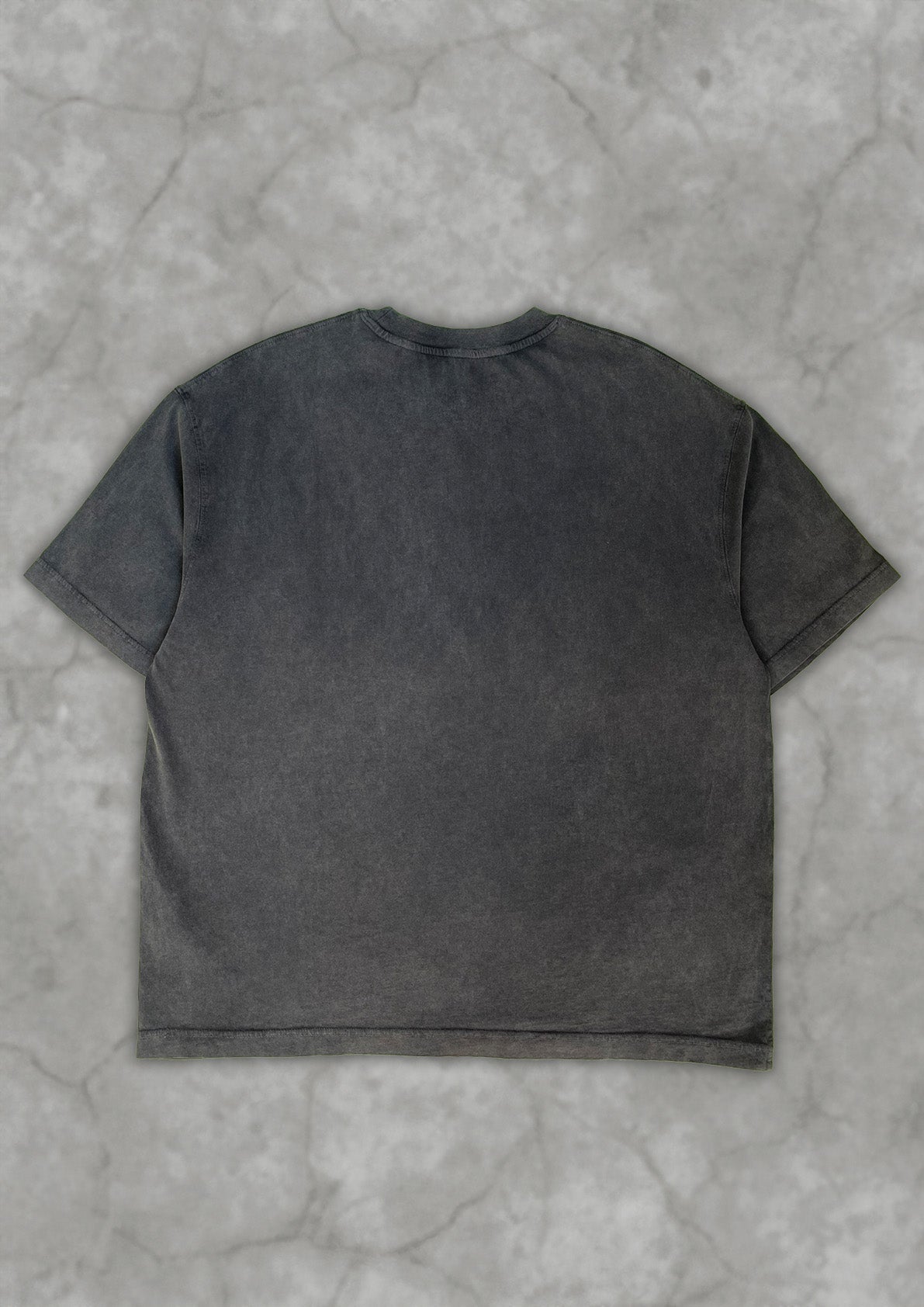 ANNO WARPED | WASHED BLACK TEE