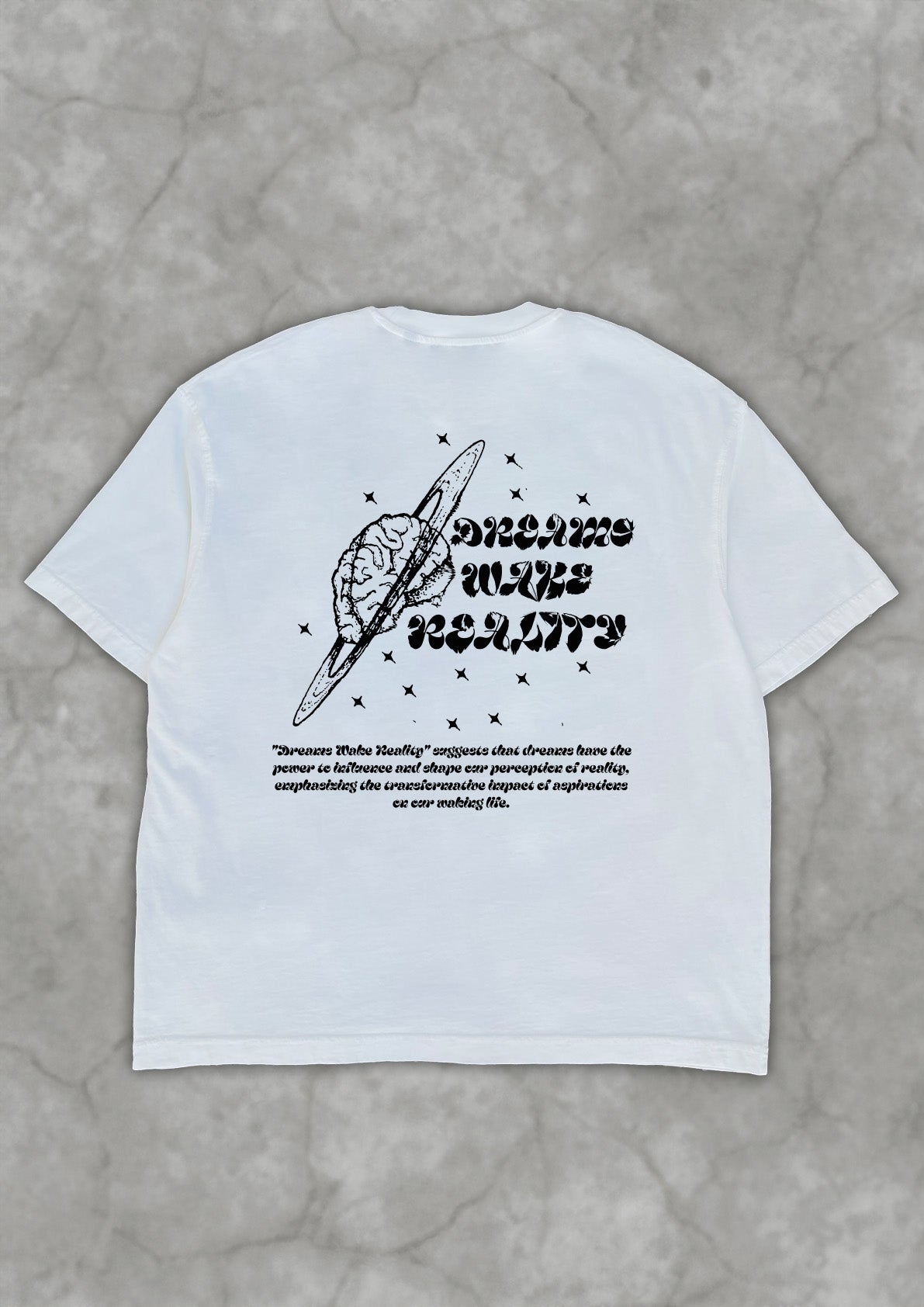 DREAMS MAKE REALITY | VANILLA TEE